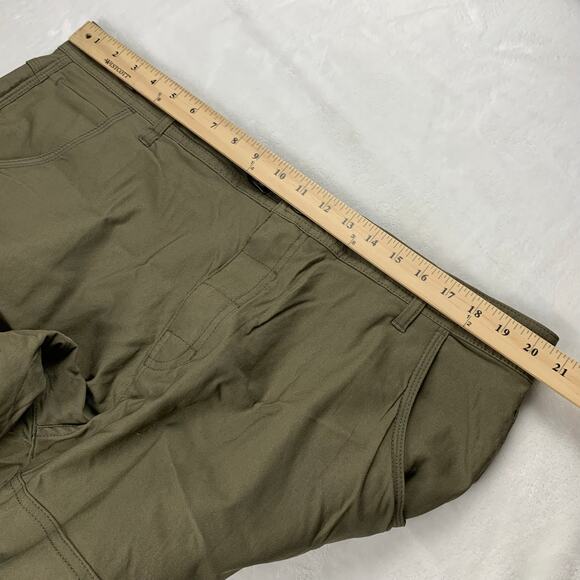 NWT Prana Stretch Zion Pants II Standard Mens 40x30 Slate Green Outdoor Hiking - Picture 12 of 15